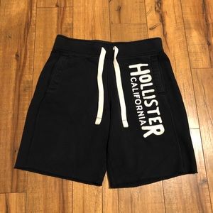 Size Small Black Hollister Sweat Shorts